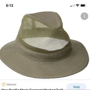 Khaki Safari Sun  Hat